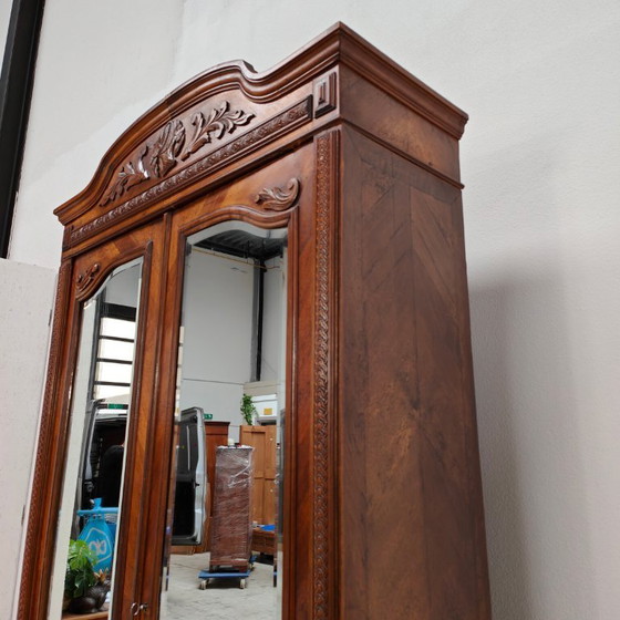 Image 1 of Armoire ancienne vintage, penderie, dressing. Bois