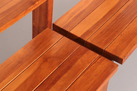 Image 1 of Sistema modulare di pareti brutaliste francesi – Eleganza industriale, ca. 1950