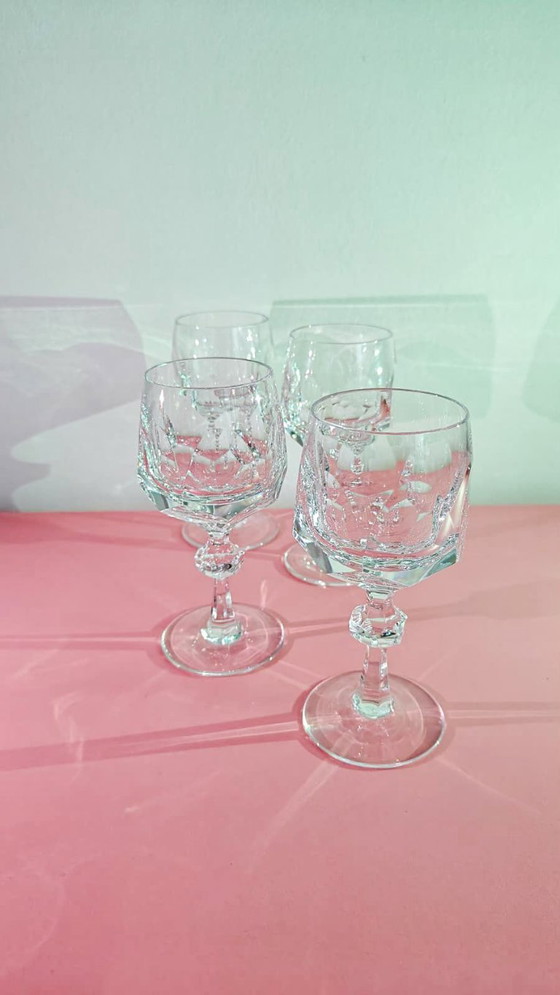 4x vintage wine glass Nachtmann Alexandra - crystal – Glass & Decanter (photo 3 of 5)