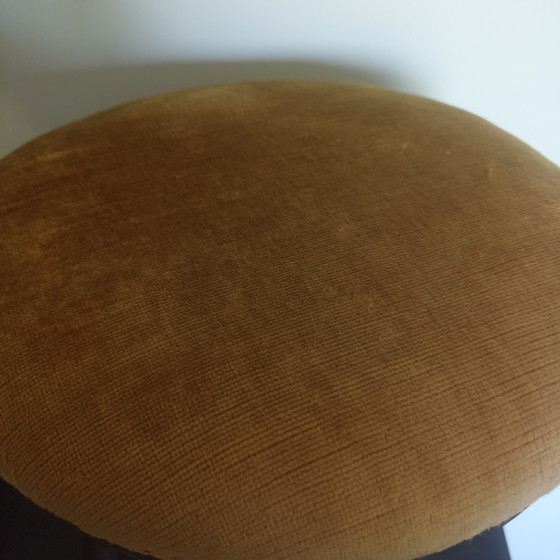 Authentieke 19e-Eeuwse Pianokruk – 100% Origineel Houtwerk & Gouden Fluweel – Krukjes, Velvet, Wood (photo 5 of 11)