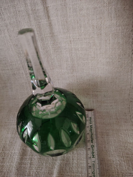 Nachtmann Bamberg Crystal Vase, Basket and Bell, Decorative Objects, Green (photo 14 of 15)