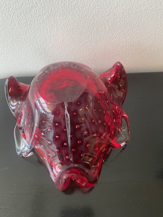 Image 1 of Vintage Murano asbak/snuisterijenbakje van Sommerso