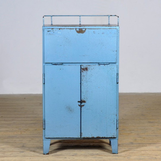 Image 1 of Industrial four-drawer cabinet from the 1970s
