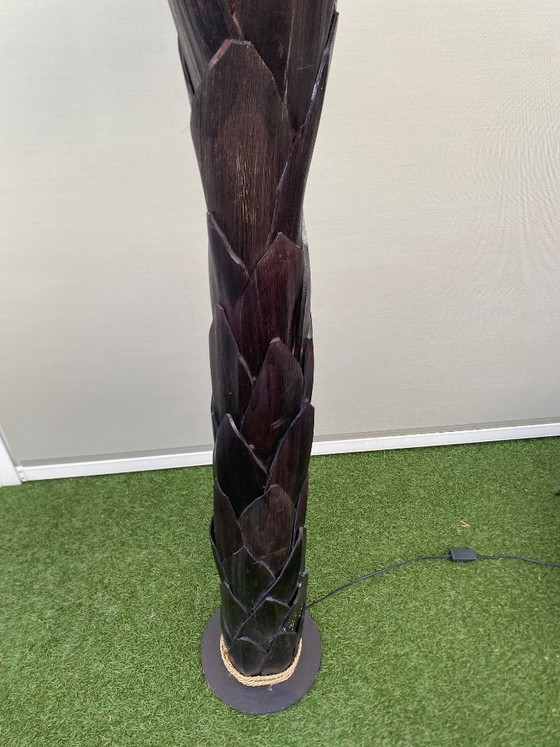 Image 1 of Vintage palmboom lamp.  