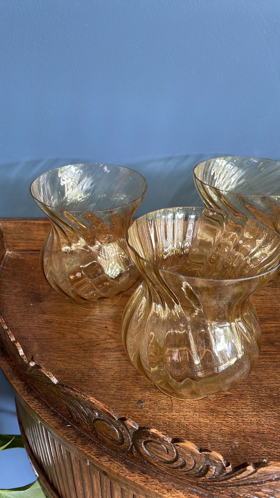 6 paralumi in vetro in stile retrò – Lampade a sospensione, Glass (photo 5 of 7)