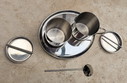 WMF Chromargan Design Zucker- und Milchset aus Edelstahl