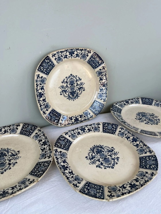 Antiker Teller aus dem späten 19. Jahrhundert. – Geschirr, Porcelain (photo 4 of 15)