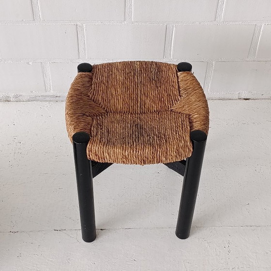 1950s Charlotte Perriand Krukje Stool Meribel Steph Simon – Rattan, Wood (photo 5 of 8)