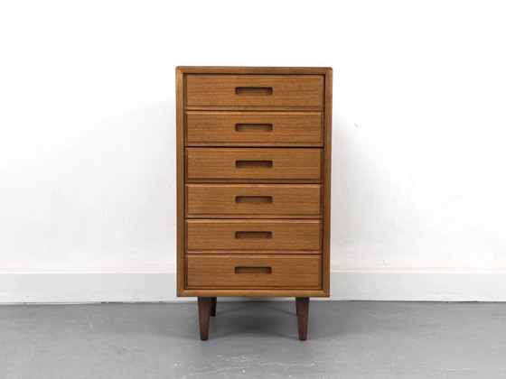 Danish Teak Chest of Drawers from Fanø, 1970s – Mid Century Modern (photo 2 of 13)