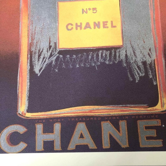 1990S AFTER ANDY WARHOL "CHANEL" LITHOGRAPH – Lithographs & prints, Paper (photo 3 of 10)