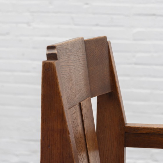 Art Deco Chair 30s – Dining chairs, Wood, Leather (photo 18 of 21)