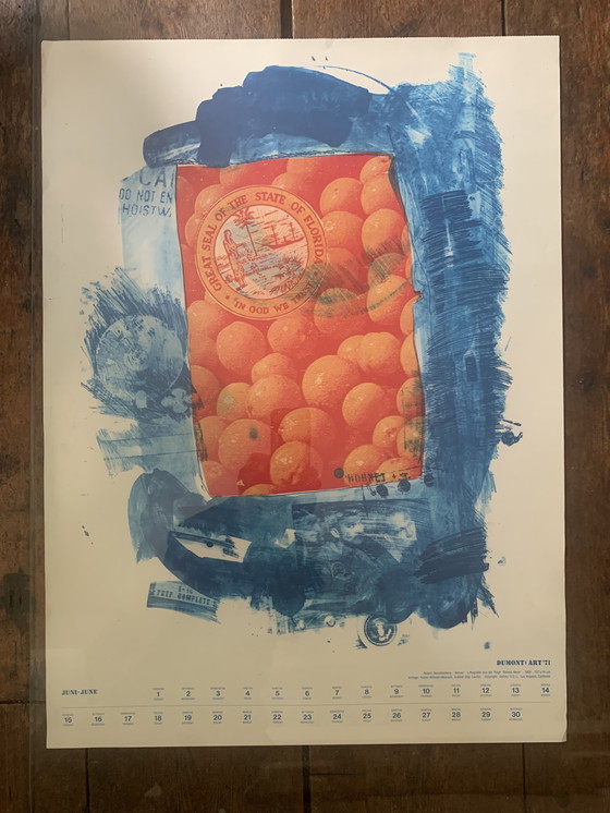 Image 1 of 16 Lithos von 1970-71-72 aus dem berühmten Dumont Art kalender