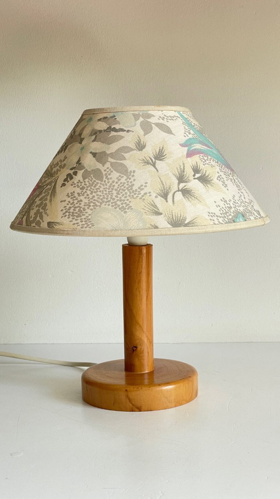 Image 1 of Vintage Floral Lampshade