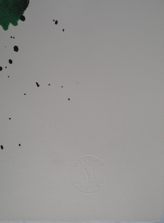 Sam FRANCIS: Armonia di colori, omaggio all'orologio, litografia originale firmata – Litografie e stampe (photo 5 of 8)