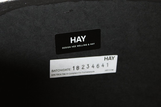 Image 1 of HAY About a Table AA15 - Ø100 cm - Black melamine - Design Hee Welling