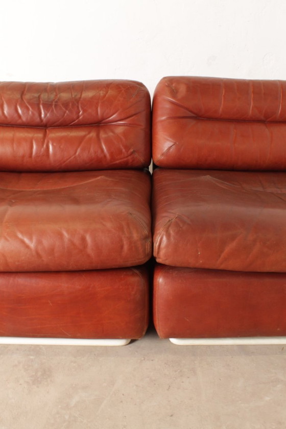 Image 1 of Canapé vintage modulable Kiitos design Ammannati & Vitelli pour Rossi di Albizzate, 1970