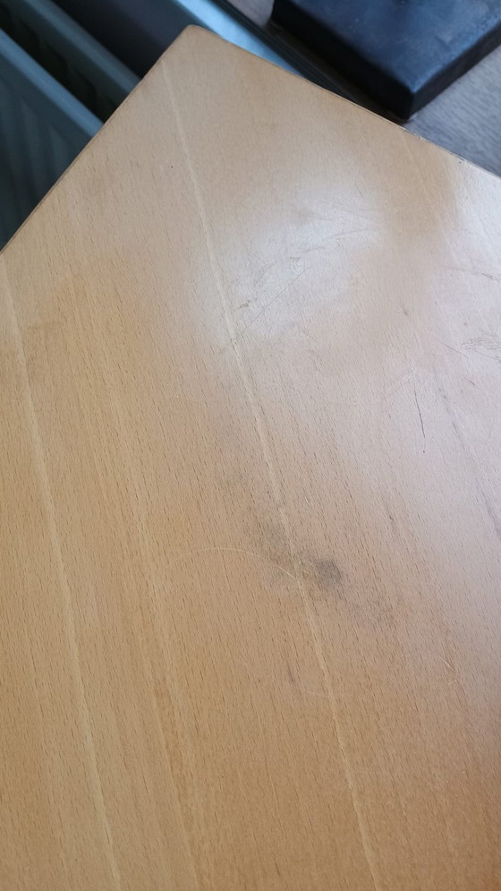 Image 1 of Tavolo a farfalla Castelijn, tavolo da pranzo, allungabile, forma triangolare/a goccia