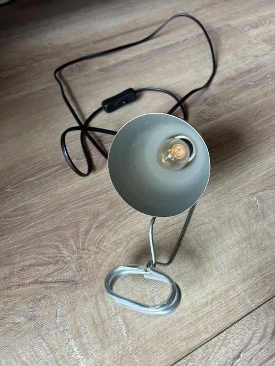 Image 1 of Vintage Green Pinch Lamp