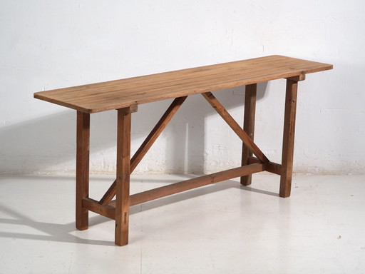 Antique Japanese wooden work table - Period Taisho/Showa (c. ) #1