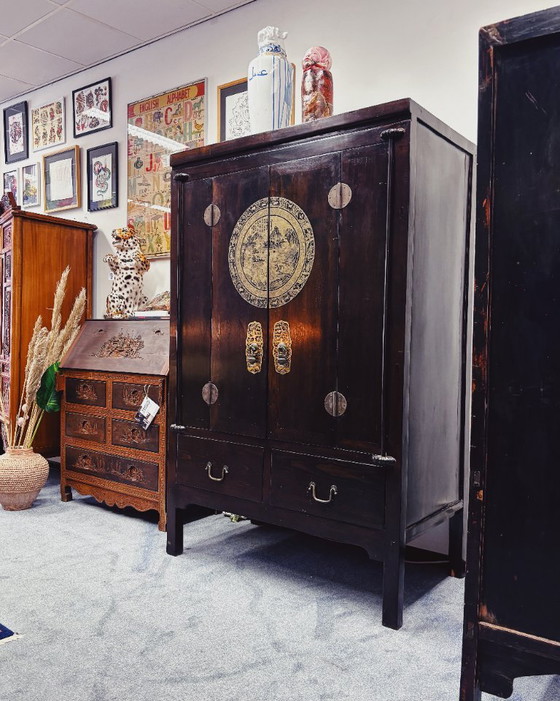 Antique Chinese Cabinet – Storage cabinet, Wood (photo 16 of 16)