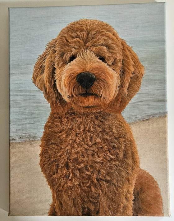 Image 1 of Faites réaliser un portrait de votre animal de compagnie, peinture