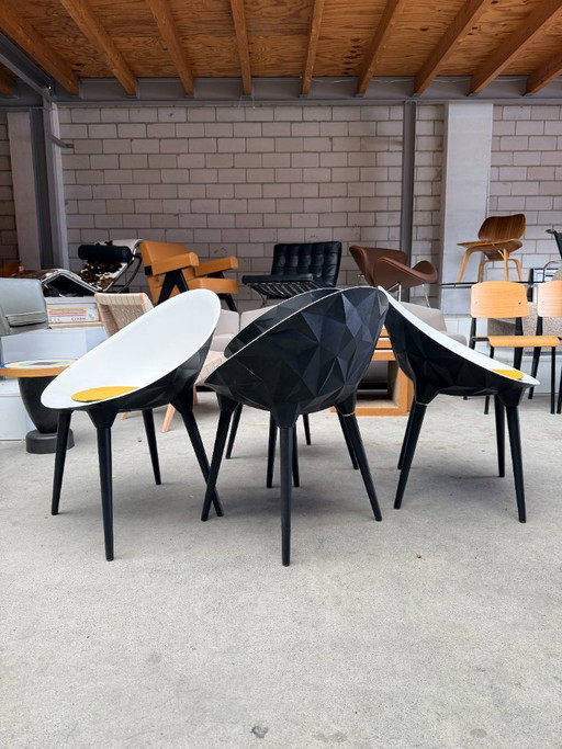 Sedia a dondolo Moroso di Diesel Successful Living (4 pezzi)