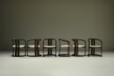 Ensemble de 6 chaises de salle à manger de la marque Casala, Allemagne des années 1960.