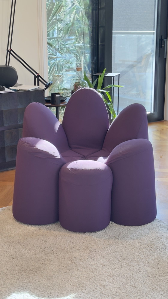 Chaise violette Mayflower Roche Bobois – Fauteuils, Textile (photo 5 of 8)
