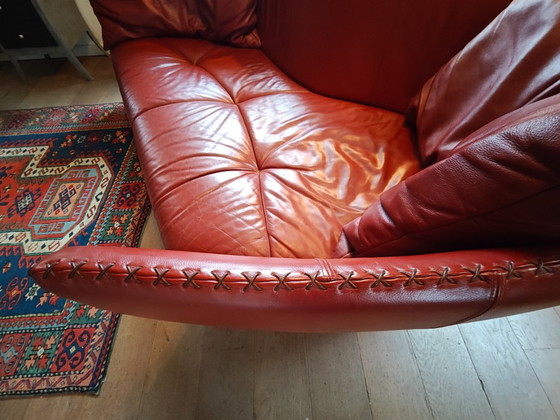Divano de Sede DS102/30 Rosso – Divani, Pelle, Metallo (photo 4 of 7)