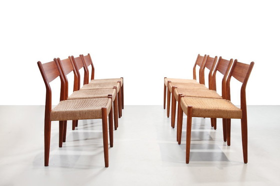 Image 1 of Set di quattro sedie in teak Marten Franckena per Fristho