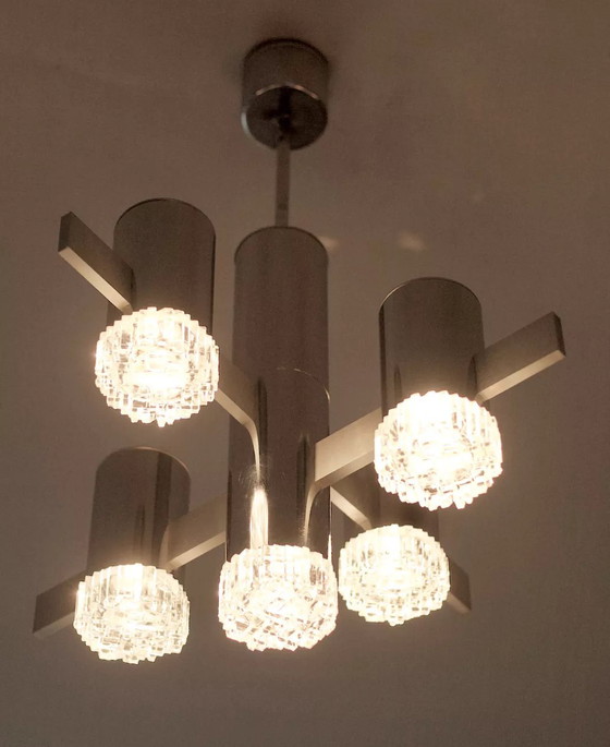 Image 1 of Lustre De La Maison Sciolari 1970