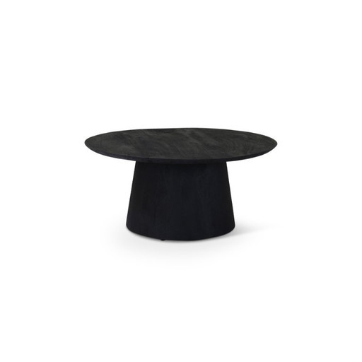 Salontafel d80 acacia zwart