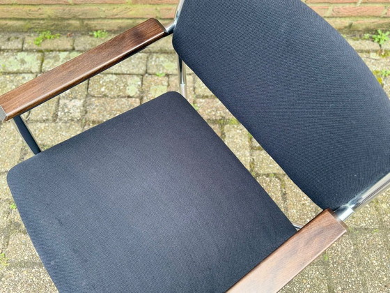 Image 1 of 3 x Vintage Gijs van der Sluis 'Model 60' Armstoel voor 't Spectrum