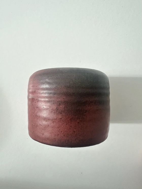 Mobach kleine Vase, Vasen, Keramik, Rot (Foto 4 von 5)