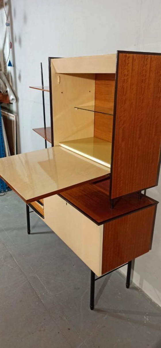 Image 1 of Vintage Italian glossy highboard