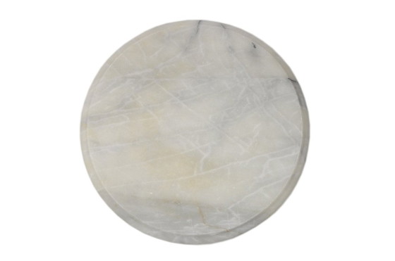 Marmeren draaiplateau, 30,5 cm x 3,5 cm, vintage – Tafelaccessoires, Marble (photo 4 of 6)