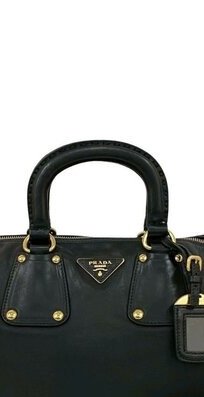 Prada Vitello Daino Ledertasche – Tote Taschen, Leather (photo 6 of 9)