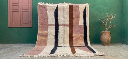 Tapis marocain artisanal en laine  250cmx150cm