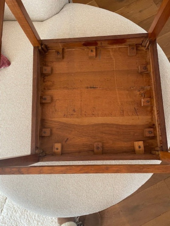Amsterdamse School Stijl Bijzettafel/Salontafel – Wood (photo 3 of 5)
