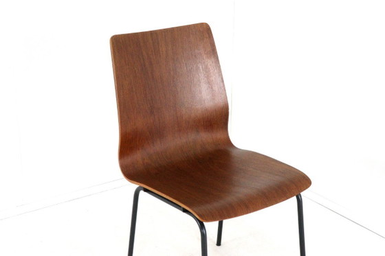 Image 1 of Friso Kramer for Auping Euroika pylwood chair vintage | 2 pieces available