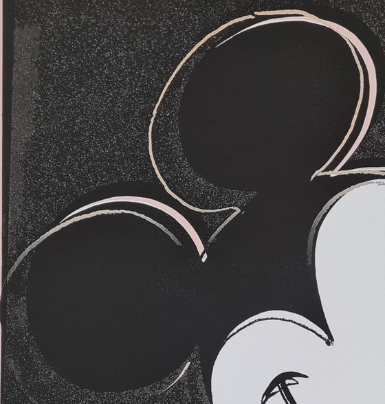 Image 1 of After Andy Warhol, Mickey Mouse, 1980s, Lithograph
