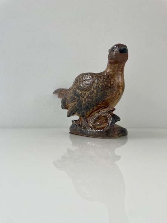 Image 1 of Pot de fleurs vintage figuratif en forme de faisan