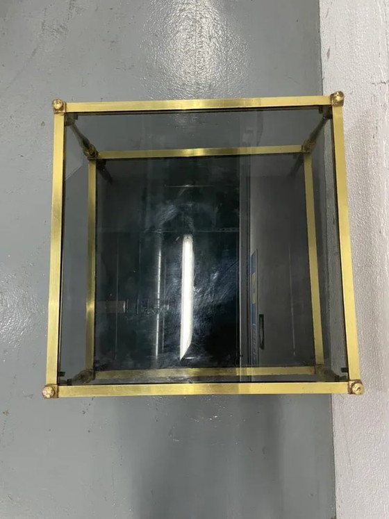 Image 1 of Vintage gouden salontafel