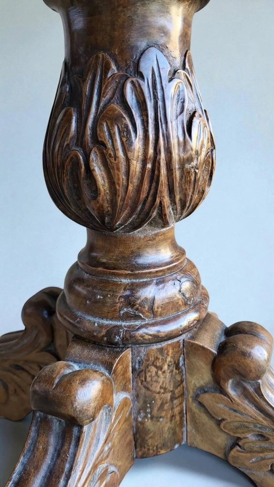 Table violon à quatre pieds vers 1900 – Tables d'appoint (photo 9 of 14)