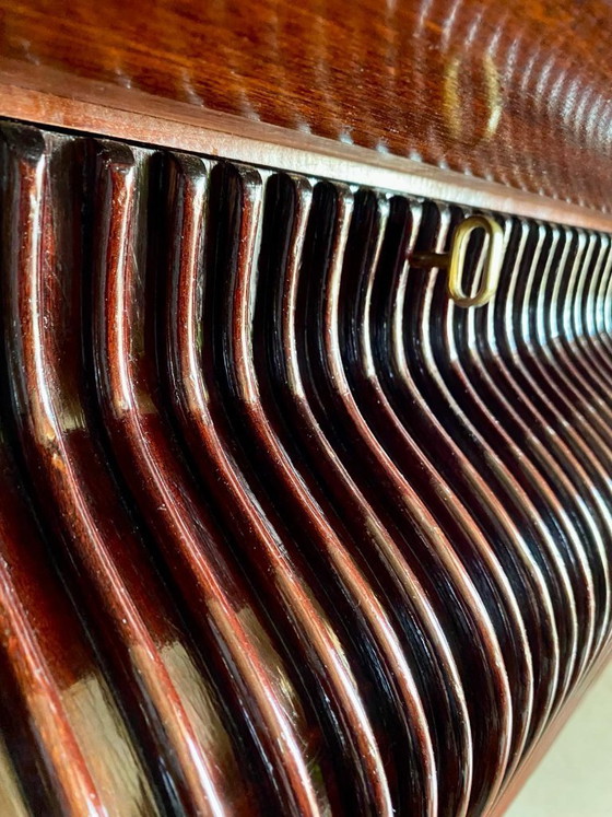Image 1 of 1x Art Deco Style Vintage Sideboard by Osvaldo Borsani, 1950s
