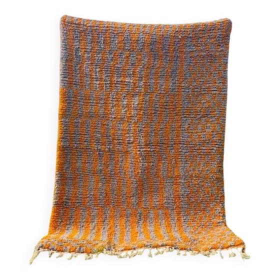 Handgefertigter marokkanischer Teppich, 200cm x 100cm – Teppiche & Läufer, Wool, Modern (photo 2 of 13)