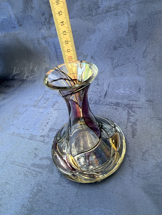 Image 1 of K&K Styling mozaïek glazen vaas