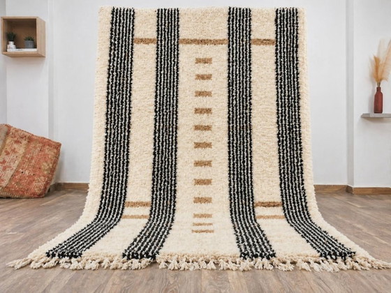 Image 1 of Alfombra marroquí de lana – Diseño único y hecha a mano 200cmx300cm