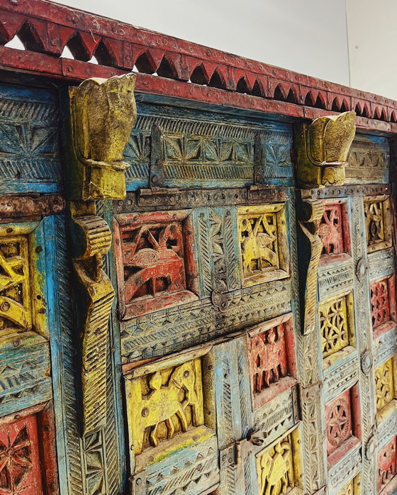 Image 1 of Antique Bridal Chest from India