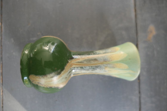 Image 1 of Art-Deco-Vase Faiencerie de Thulin Belgien